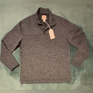 Telluride Sweater Polyester, 1/4 Quarter Button Closed, NEW Size: XL (4414)